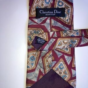 Vintage Christian Dior Made In Italy Tie